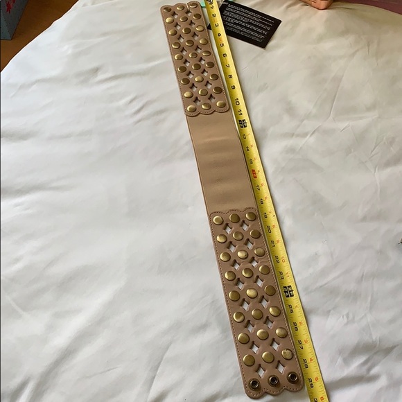 NWT Motif 56 wide leather belt Anthropology - Picture 8 of 9